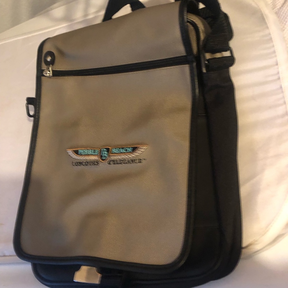 Pebble Beach Concours d’Elegance Messenger Bag- 152A $65 or $50 w/offer